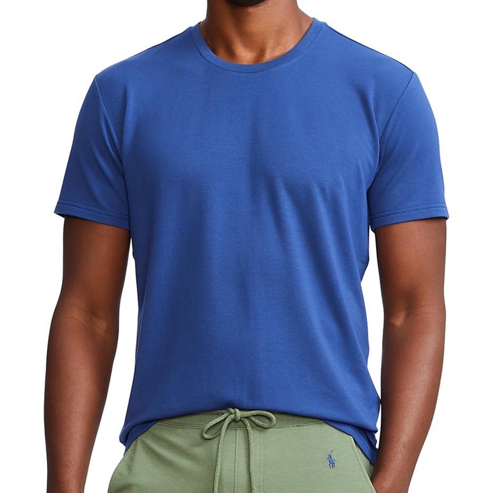 POLO RALPH LAUREN men’s Short Sleeve Crew Neck Knit Sleepwear T-Shirt